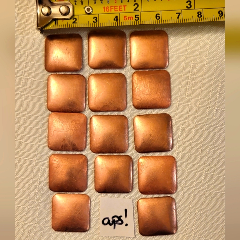 14 Copper Square Gauge for enamelling